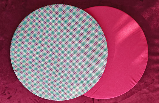 Tischset Serra Gaúcha – 4 Stück - Wendbares Design, Ø 35 cm